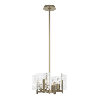 Hubbardton Forge - 131060-SKT-MULT-84-YR0719 - Arc 4-Light Semi-Flush/Pendant - Arc - Soft Gold