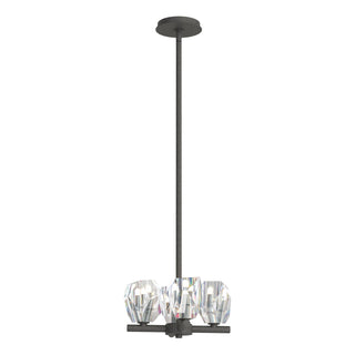 Hubbardton Forge - 131061-SKT-MULT-20-CR - Gatsby 4-Light Semi-Flush/Pendant - Gatsby - Natural Iron