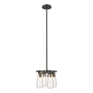 Hubbardton Forge - 131062-SKT-MULT-07-ZM0718 - Eos Semi-Flush/Pendant - Eos - Dark Smoke