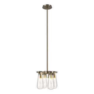 Hubbardton Forge - 131062-SKT-MULT-84-ZM0718 - Eos Semi-Flush/Pendant - Eos - Soft Gold