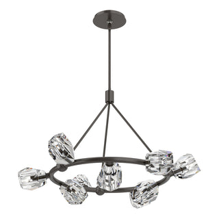 Hubbardton Forge - 131067-SKT-MULT-14-CR - Gatsby 9-Light Ring Pendant - Gatsby - Oil Rubbed Bronze