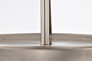 Rowen Four Light Semi Flush Mount in Brushed Nickel
