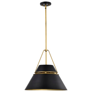 Adina Three Light Pendant in Matte Black