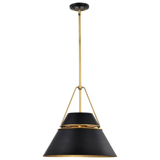 Adina Three Light Pendant in Matte Black