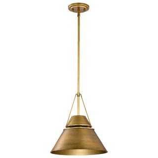 Nuvo Lighting - 60-7776 - One Light Pendant - Adina - Natural Brass