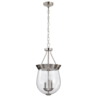 Nuvo Lighting - 60-7802 - Three Light Pendant - Boliver - Brushed Nickel