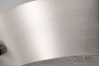 Boliver Three Light Flush Mount in Brushed Nickel