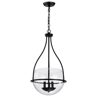 Nuvo Lighting - 60-7820 - Three Light Pendant - Amado - Matte Black