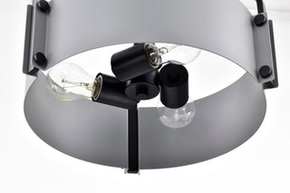 Altos Three Light Pendant in Matte Gray