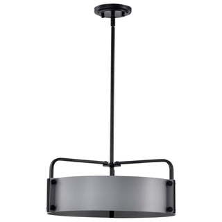 Altos Four Light Pendant in Matte Gray