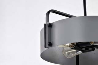 Altos Four Light Pendant in Matte Gray