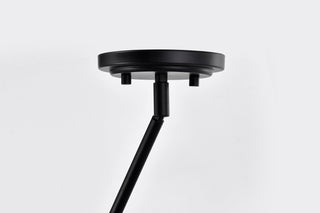 Altos Five Light Pendant in Matte Gray