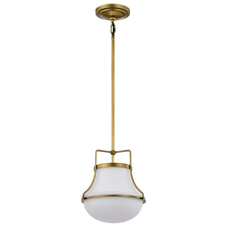 Nuvo Lighting - 60-7862 - One Light Pendant - Valdora - Natural Brass