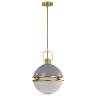 Everton Two Light Pendant in Matte Gray