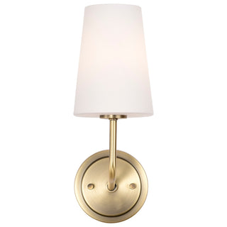 Cordello One Light Wall Sconce in Vintage Brass