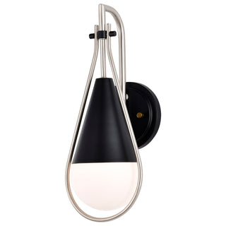 Admiral One Light Wall Sconce in Matte Black