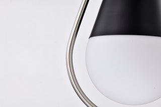 Admiral One Light Pendant in Matte Black