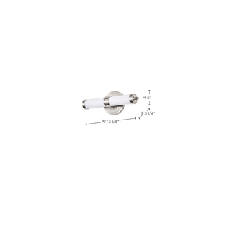 Kagen LED Vanity in Brushed Nickel