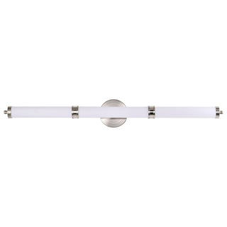 Kagen LED Vanity in Brushed Nickel