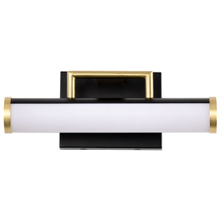 Solano LED Vanity in Matte Black