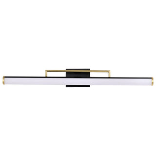 Solano LED Vanity in Matte Black