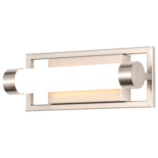 Canal LED Vanity in Brushed Nickel