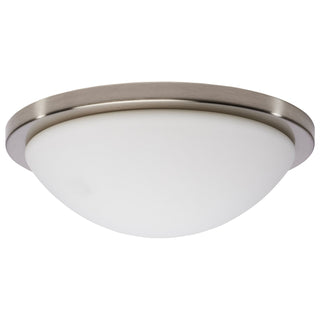 Nuvo Lighting - 62-1843 - LED Flush Mount - Button - Brushed Nickel