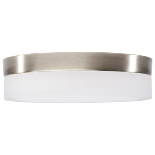 Pi LED Flush Mount in Brushed Nickel