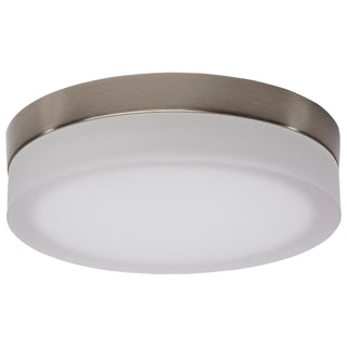 Pi LED Flush Mount in Brushed Nickel