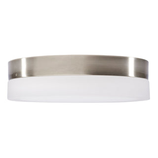 Pi LED Flush Mount in Brushed Nickel