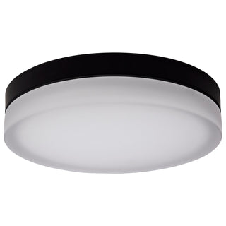 Pi LED Flush Mount in Matte Black