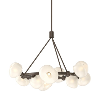 Hubbardton Forge - 131069-SKT-MULT-05-FD0710 - Ume 9-Light Ring Pendant - Ume - Bronze