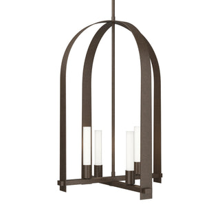 Hubbardton Forge - 131070-SKT-MULT-05-FD0462 - Triomphe 4-Light Pendant - Triomphe - Bronze