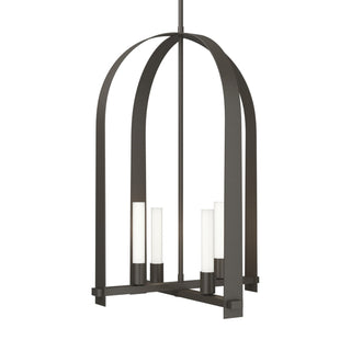 Hubbardton Forge - 131070-SKT-MULT-07-FD0462 - Triomphe 4-Light Pendant - Triomphe - Dark Smoke