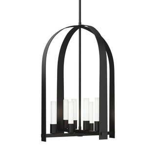 Hubbardton Forge - 131071-SKT-MULT-10-FD0611 - Triomphe 8-Light Pendant - Triomphe - Black