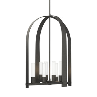 Hubbardton Forge - 131071-SKT-MULT-20-FD0611 - Triomphe 8-Light Pendant - Triomphe - Natural Iron
