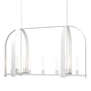 Hubbardton Forge - 131075-SKT-MULT-02-FD0462 - Triomphe 9-Light Linear Pendant - Triomphe - White