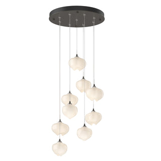 Hubbardton Forge - 131103-SKT-STND-07-FD0710 - Ume 9-Light Pendant - Ume - Dark Smoke