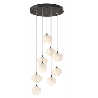 Hubbardton Forge - 131103-SKT-STND-14-FD0710 - Ume 9-Light Pendant - Ume - Oil Rubbed Bronze