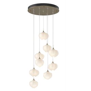 Hubbardton Forge - 131103-SKT-STND-84-FD0710 - Ume 9-Light Pendant - Ume - Soft Gold