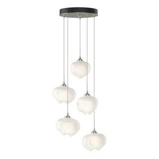Hubbardton Forge - 131123-SKT-STND-85-FD0710 - Ume 5-Light Pendant - Ume - Sterling