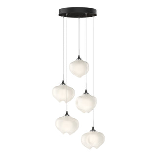 Hubbardton Forge - 131123-SKT-STND-89-FD0710 - Ume 5-Light Pendant - Ume - Ink