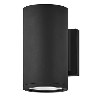Silo Small Down Light Wall Mount Lantern in Black
