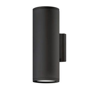 Silo Small Up/Down Wall Mount Lantern in Black