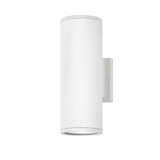 Silo Small Up/Down Wall Mount Lantern in Satin White