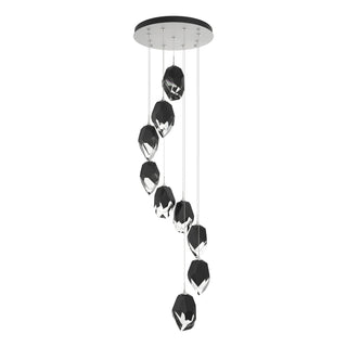 Hubbardton Forge - 131141-SKT-STND-02-BP0755 - Chrysalis 9-Light Large Crystal Pendant - Chrysalis - White