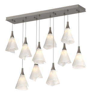 Hubbardton Forge - 131202-SKT-STND-07-SH1987 - Mobius 10-Light Pendant - Mobius - Dark Smoke