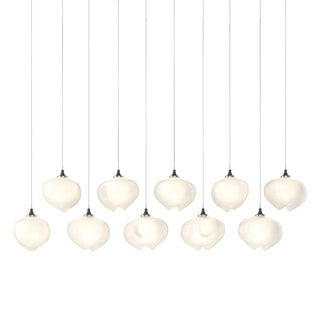 Hubbardton Forge - 131203-SKT-LONG-20-FD0710 - Ume 10-Light Pendant - Ume - Natural Iron
