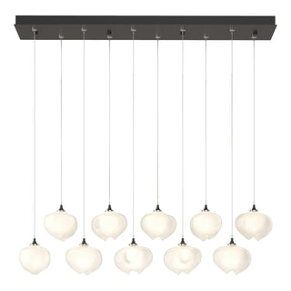 Hubbardton Forge - 131203-SKT-STND-14-FD0710 - Ume 10-Light Pendant - Ume - Oil Rubbed Bronze