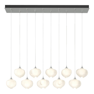 Hubbardton Forge - 131203-SKT-STND-82-FD0710 - Ume 10-Light Pendant - Ume - Vintage Platinum